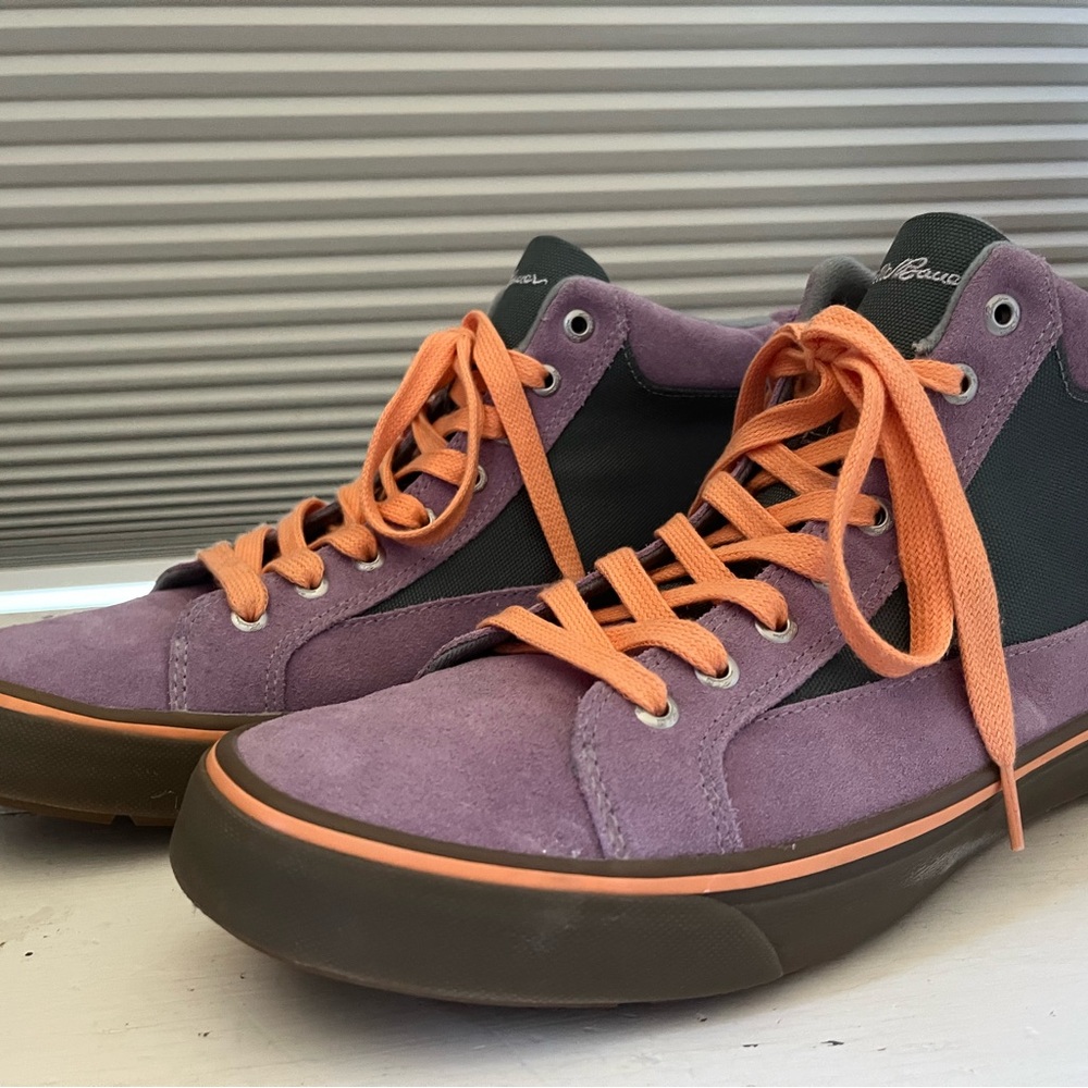 Eddie Bauer Storm Hi Top Sneakers Purple and Black